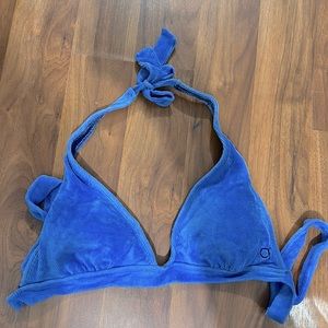 OP blue bikini top. Size XL